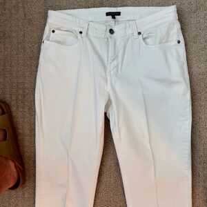 Garment-Dyed Organic Cotton Denim Slim Jean